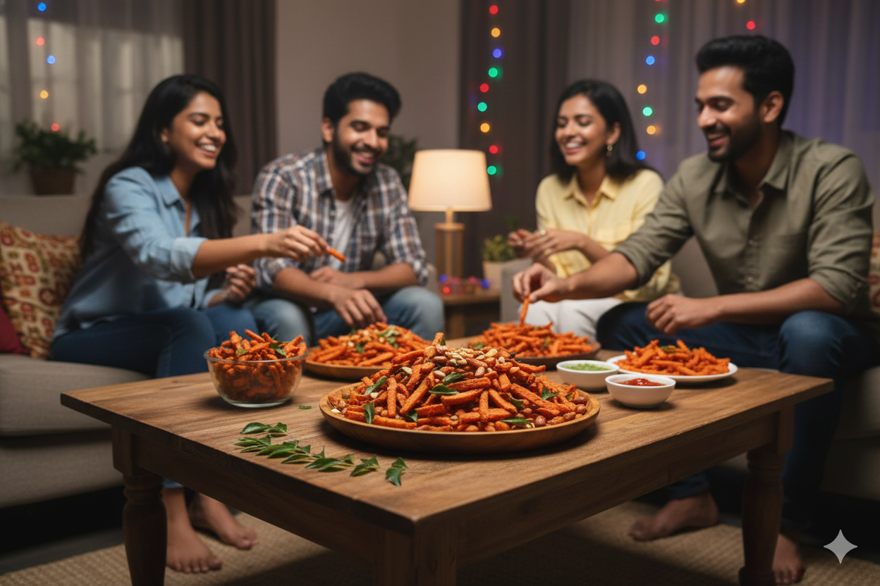 Sweet Potato Sonte (Crispy Sticks) – Premium Crunchy Sweet Potato Snack | Mangalore Store Products - Image 3