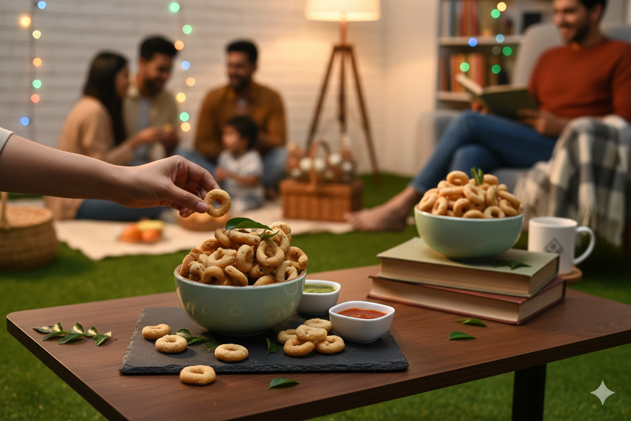 Rice Kodubale (Rice Rings) – Traditional Crunchy Rice Snack | Mangalore Store Products - Image 3