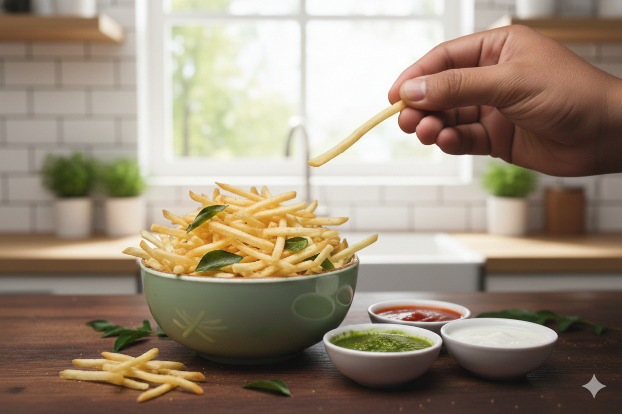 Tapioca Crispy Sticks Salted – Classic Crunchy Tapioca Snack | Mangalore Store Products - Image 2