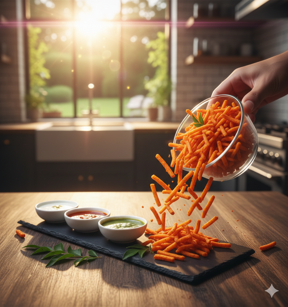 Potato Sticks Masala – Spicy Crispy Potato Sticks | Mangalore Store Products - Image 2