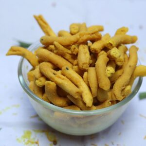 Khara Kaddi (Khara Sev) – Spicy Crunchy Besan Sticks | Mangalore Store Products